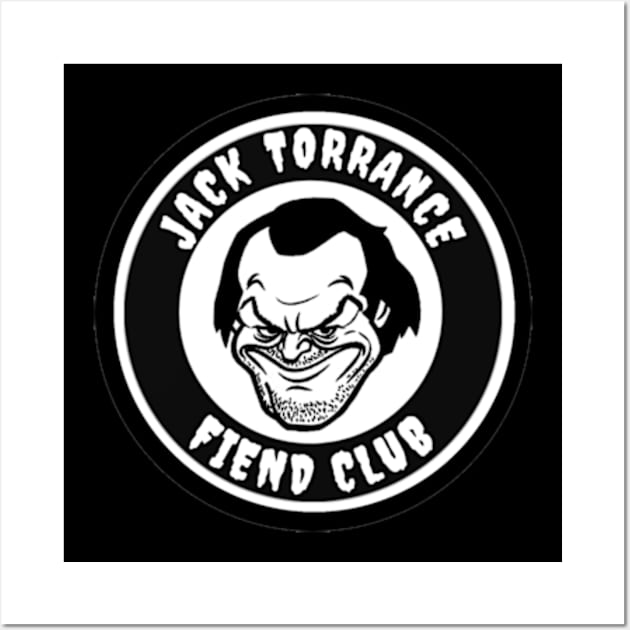 JACK TORRANCE FIEND CLUB Wall Art by The Grand Guignol Horror Store